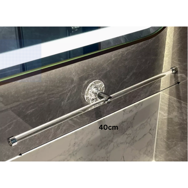 Acrylic Bathroom Towel Rack