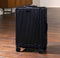 Front flap Aluminum Frame Luggage with USB Charging Port