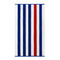 Luxury Textured Cabana Stripe Beach Towel