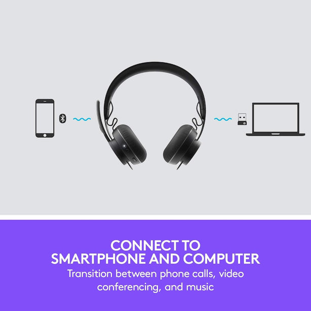 Logitech Zone Wireless UC Bluetooth ANC Headset