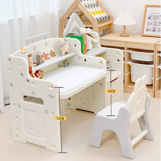 Children 3 in 1 Multifunctional Desk Activity Table