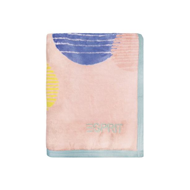 Esprit Ocean Bubbles Printed Flannel Fleece Blanket