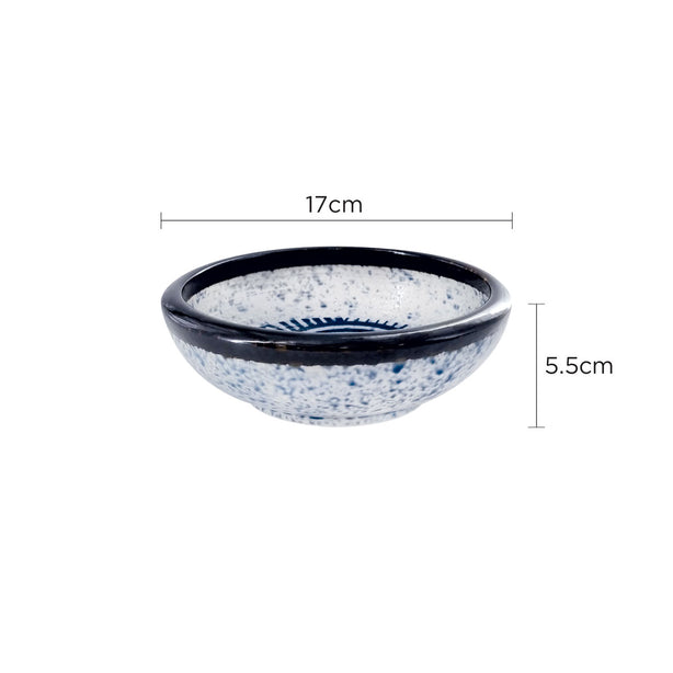 Tsuru Seasonal Japanese Tableware Collection 17cm Bowl, Sac125