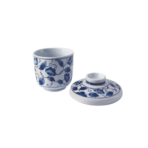 Tsuru Seasonal Japanese Tableware Collection 8.4cm Chawamushi (230cc) With Lid, Sac025