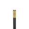 Charles Millen Signature Collection Luxury Black Alloy Chopsticks, Twin Pack, Gold