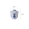 Tsuru Seasonal Japanese Tableware Collection 8cm Chawamushi (230cc) With Lid, Sac030