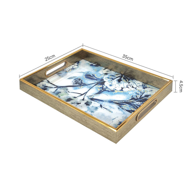 Charles Millen Signature Collection Voilà! Series Laurel Rectangular Serving Tray