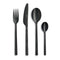 Charles Millen Signature Collection Aldo Cutlery Set, Antique Black Matt Finished