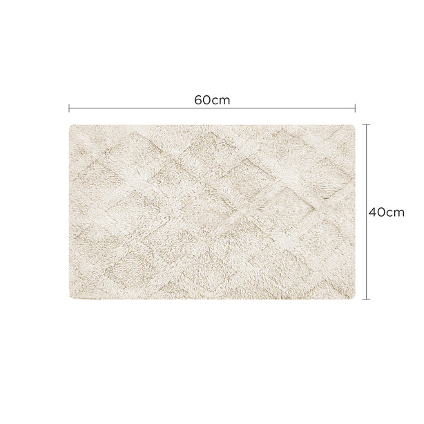 Charles Millen Suite Collection Trellis Tufted Mat, Small, Set Of 2