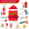 StitchesandTweed Fireman Firefighter Role Play Dress Up Accessories Set Toy