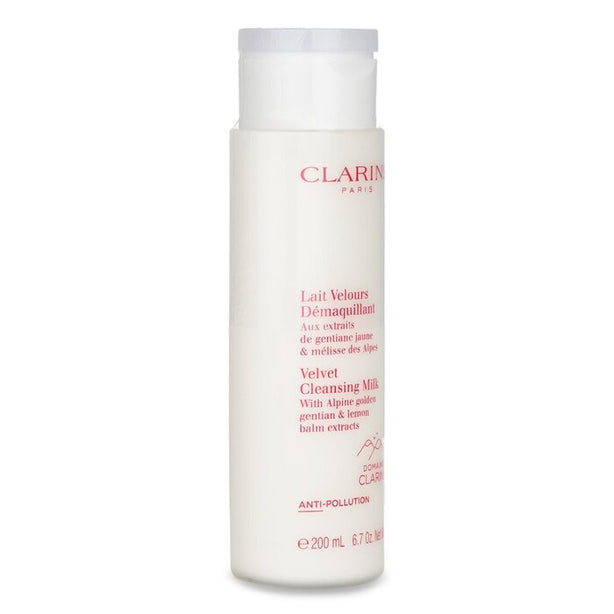 Velvet Cleansing Milk With Alpine Golden Gentian & Lemon Balm Extracts