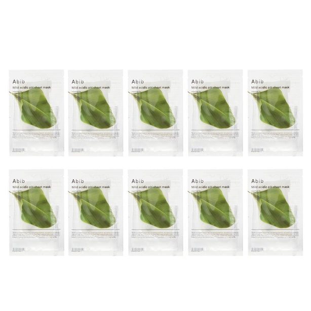 Mild Acidic Ph Sheet Mask Heartleaf Fit - 30mlx10pcs