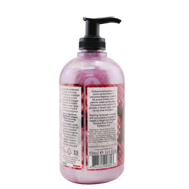 Chic Animalier Hand & Face Liquid Soap With Vegetal Collagen & Ginseng - Wild Orchid, Red Tea Leaves & Tiare - 500ml/16.9oz