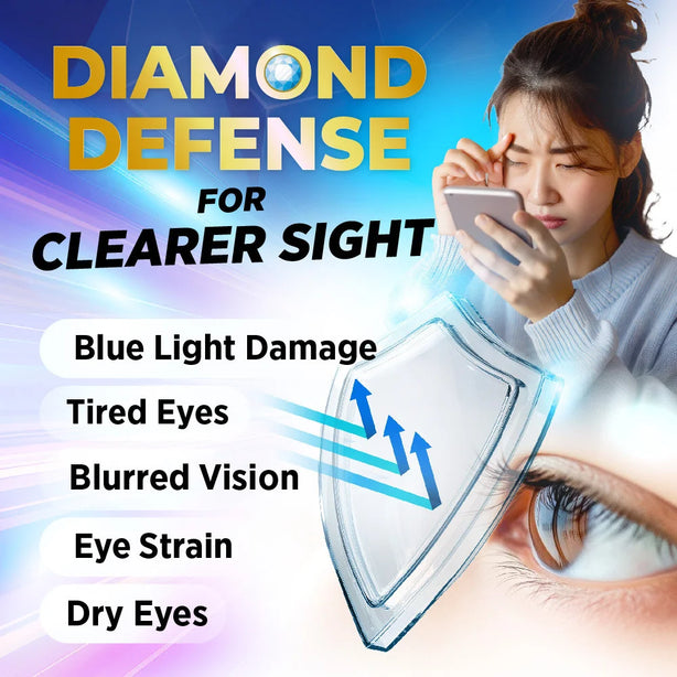 AFC Diamond Vision PRO 4X-Dry Tired Eyes Blurred Vision Blue Light Eye Fatigue