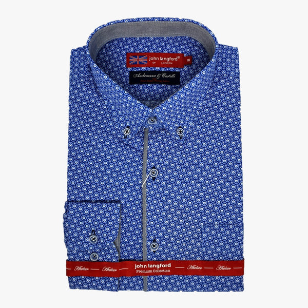 John Langford Italian Fabric L/S Business Shirt (D16) – Robinsons Singapore