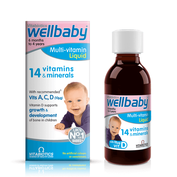 Vitabiotic Wellbaby Multi-vitamin Liquid 150ml