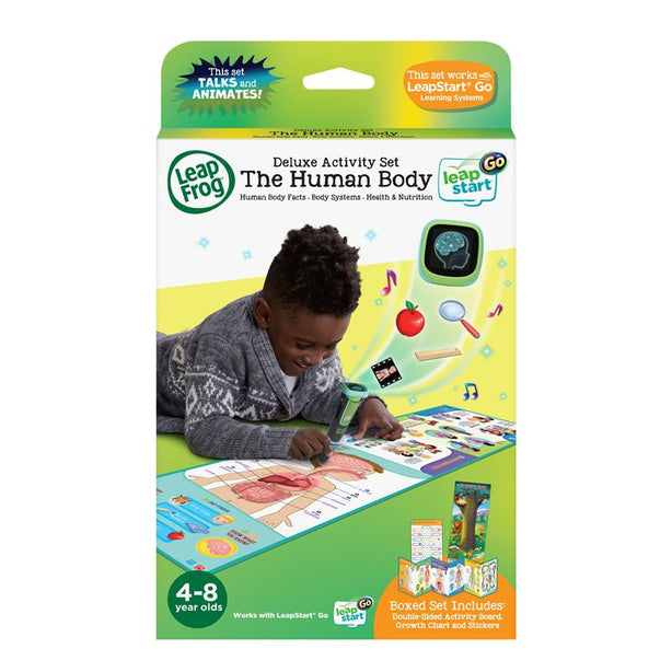 LeapFrog LeapStart Go Deluxe Activity Set - The Human Body