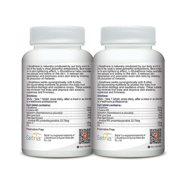 VitaHealth L-Glutathione Plus 2x30s