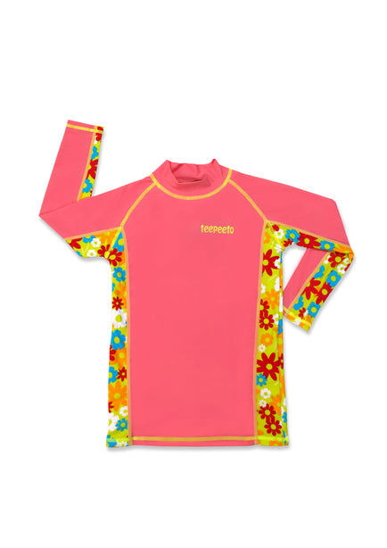 TeePeeTo UV50+ Garden Long Sleeve Swimwear Top