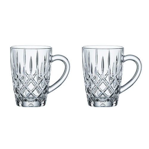 Nachtmann Lead Free Crystal Tea Mug Glass Set