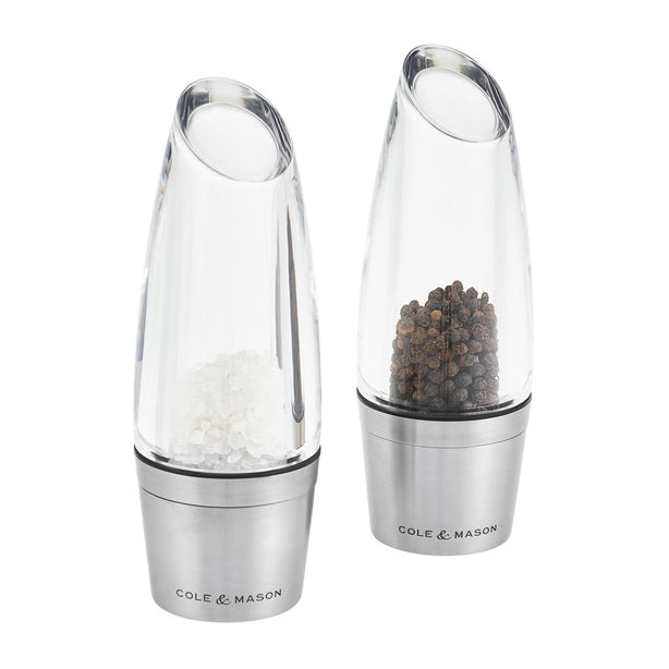 Cole & Mason  Acrylic Stemless Frosted Precision Mills Gift Set Milston