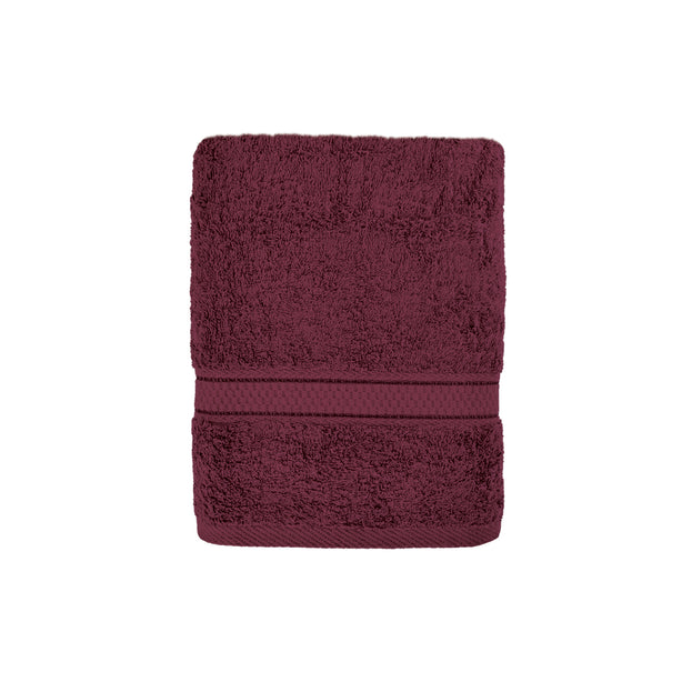 Charles Millen Suite Collection Classique Towel, Burgundy