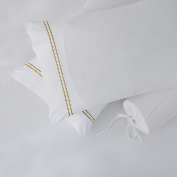 Robinsons Royale 1000TC Embroidered Fitted Sheet Set Hotel Collection