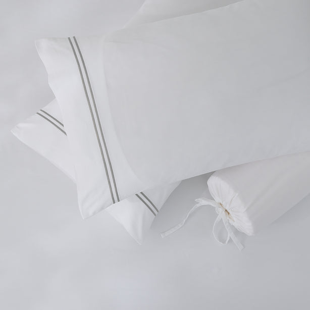 Robinsons Royale 1000TC Embroidered Fitted Sheet Set Hotel Collection