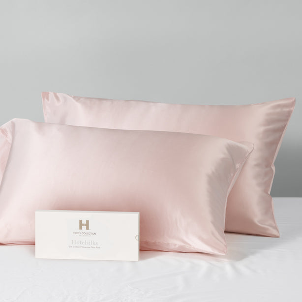 Robinsons Beauty Silk Pillowcase Twin Pack Hotel Collection