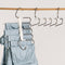 Robinsons Space Saving Wardrobe Pant Hanger Twin Pack (Closet Organiser) - Special Buy