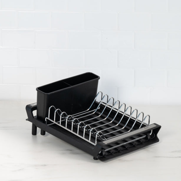 Robinsons Expandable Dish Drying Rack (Kitchen Rack, Cutlery Holder) - Special Buy