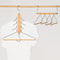 Robinsons Space Saving Wardrobe Pant & Top Hanger Twin Pack (Closet Organiser) - Special Buy