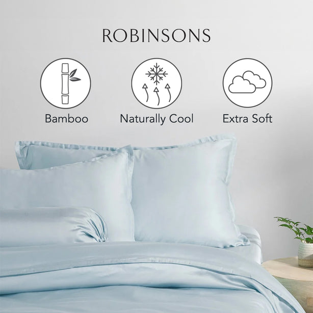 Cool Bamboo Bed Sheet Set Hotel Collection by Robinsons