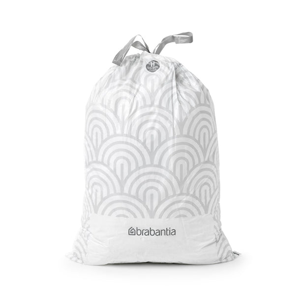 Brabantia PerfectFit Roll Pack Bin Liner Bags, H, 50 L x 10 Bags, Roll Pack