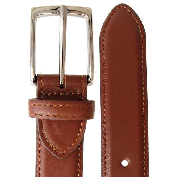 Dark Brown Weave Leather Belt