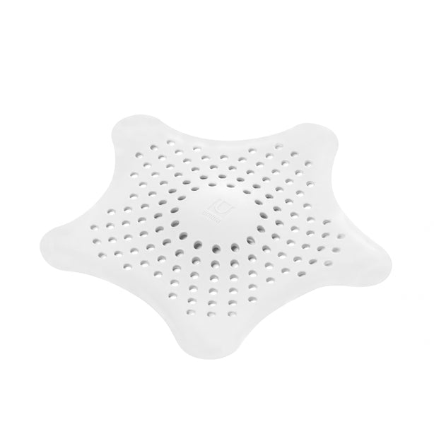 Umbra Starfish Drain Hair Catcher, White